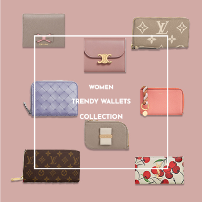 Women trendy wallets collection